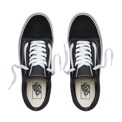 Vans Platform Old Skool - Kadın Spor Ayakkabı (Siyah Beyaz)
